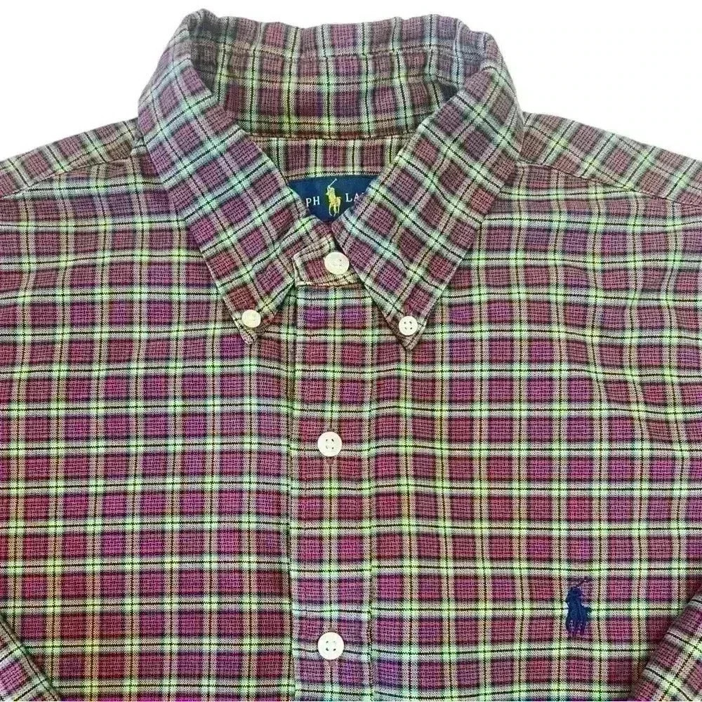 Ralph Lauren Button Down Shirt Size L - Picture 2 of 4